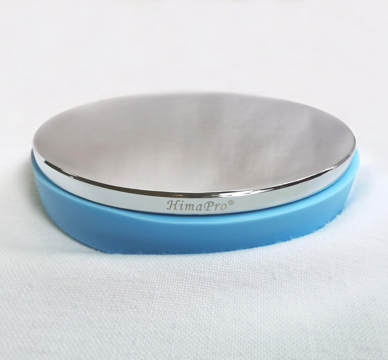 Professional No rebound Steel Bench Block, Metal Stamping Block for Jewelry Making - 3 inch Round Block with Mirror Polishing and Chrome Plating